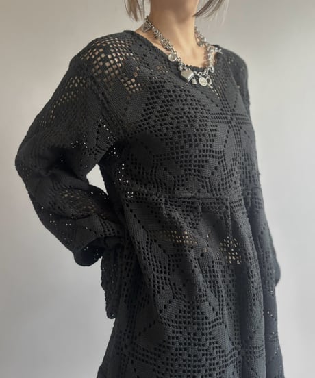 【RE;CIRCLE】 RE Crochet One-Piece / 260803-018