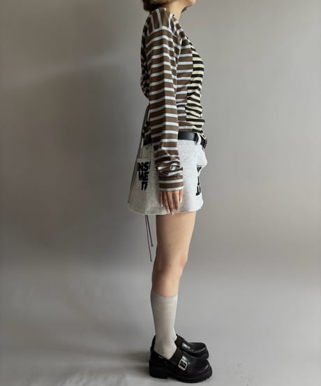 【Chinatsu Aoyama】 Patchwork Border Top  /  2601022-008