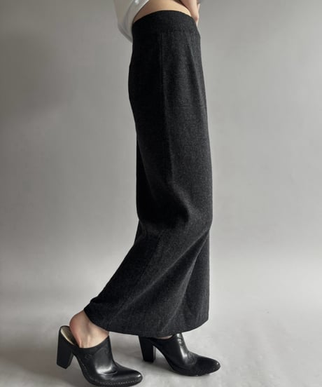【USED】 Wool Long Skirt / 260822-008