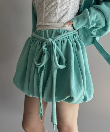 【Chinatsu Aoyama】 Sweat Skirt /  2601022-016