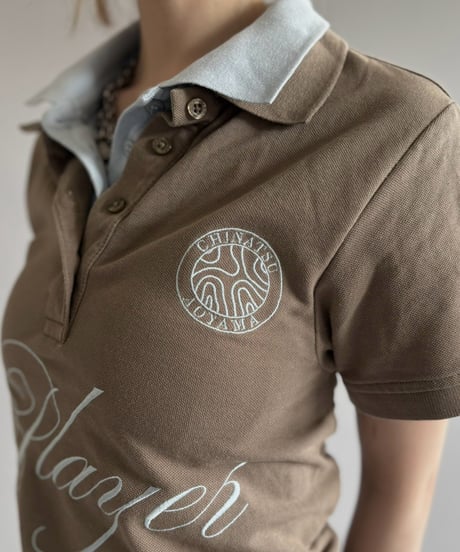 【Chinatsu Aoyama】 RE Player Polo Shirt / 260827-020