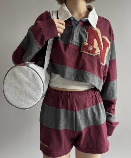 【RE;CIRCLE】 RE Sweat Boston Bag  /261015-032