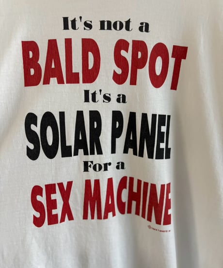【USED】 93's Made in USA SEX MACHINE T-Shirt / 260822-009