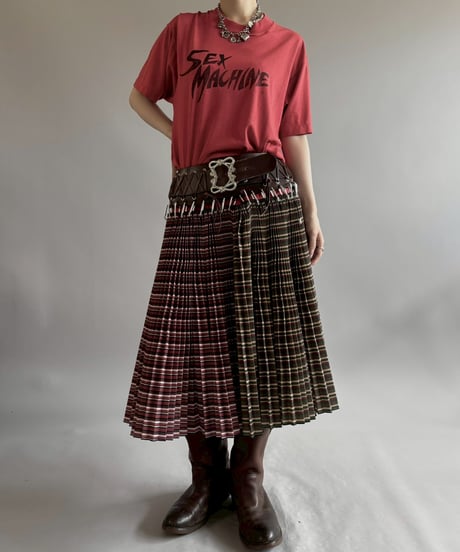 【USED】 Made in USA 90's DAVE PRATT SEX MACHINE T-Shirt/ 260718-001