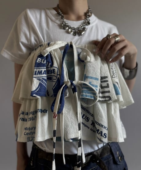 【RE;CIRCLE】  RE Eco Bag Wrap Skirt / 260810-014