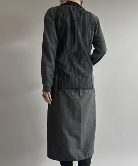 【USED】 Frocku-London Design Patchwork L/S Dress / 260919-003