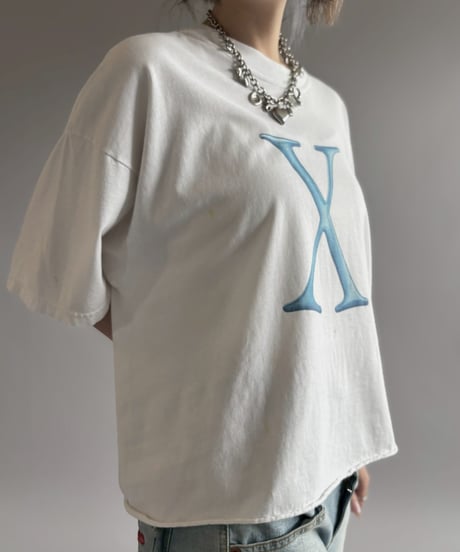 【USED】 Hanes APPLE X Cutoff T-Shirt / 260725-029