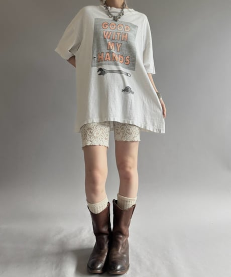 【USED】 90's GOOD WITH MY HANS T-Shirt / 260822-015