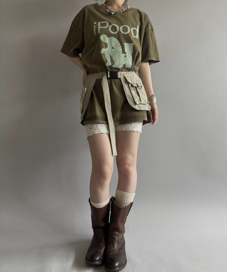 【RE;CIRCLE】  RE Fishing Vest Belt Bag / 260810-009