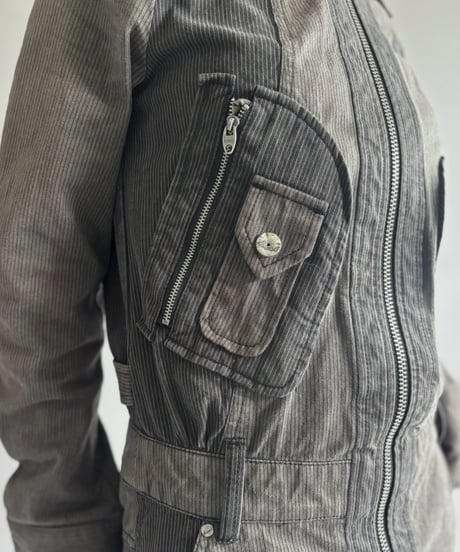 【USED】 DIESEL Design Zip-Up Jacket / 261010-001