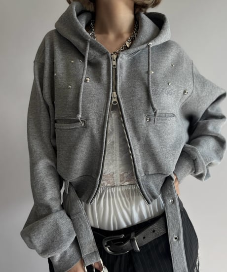 【Chinatsu Aoyama】 Studs Parka  /  2601022-022