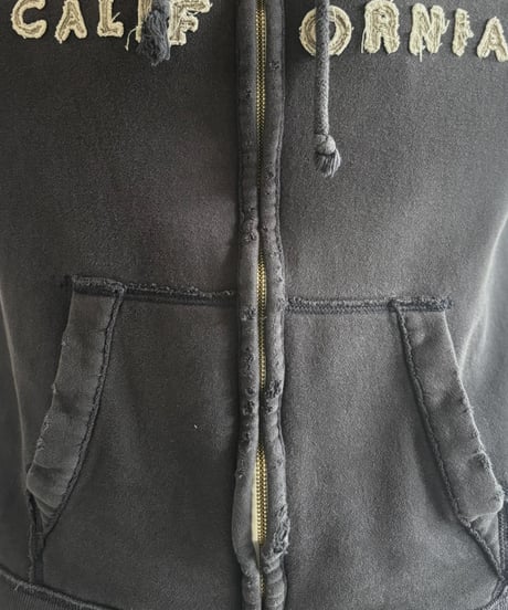 【USED】 HOLLI STER Patch Zip-Up Hoodie / 261010-015