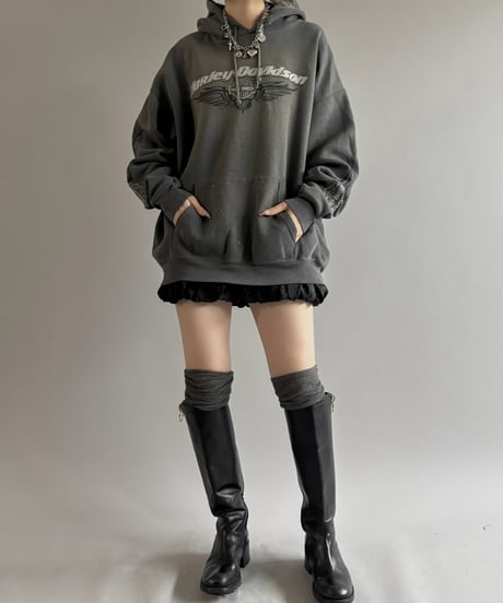 【USED】 HARLEY-DAVIDSON Over Size Hoodie / 261003-023