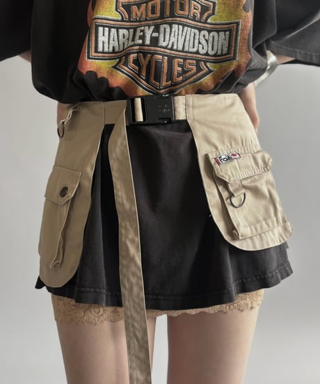 【RE;CIRCLE】  RE Fishing Vest Belt Bag / 260810-011