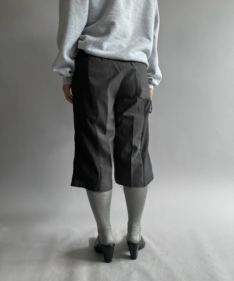 【Chinatsu Aoyama】 Re Suit Double Knee Shorts / 260921-005