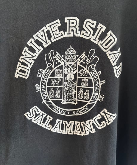 【USED】 Made in USA 80~90's UNIVERSIDAD SALAMANCA T-Shirt / 260801-004