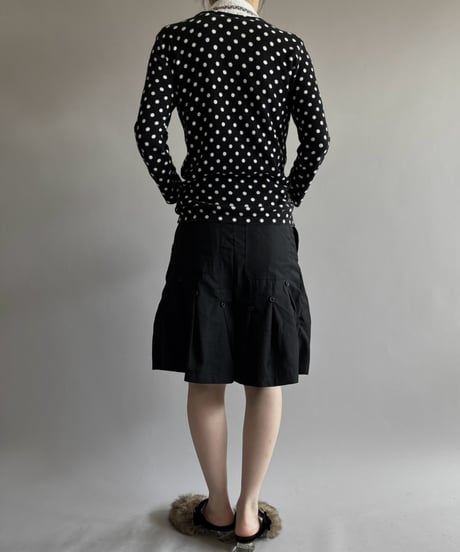 【USED】 Lauren Ralph Lauren Polka Dot Fake Layered Knit / 260926-017