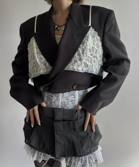 【Chinatsu Aoyama】 Suit Camisole Jacket  /  2601022-030
