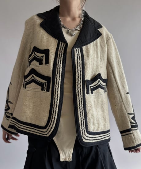 【USED】 70's Guatemalan Cropped Jacket  / 260926-020