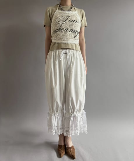 【Chinatsu Aoyama】 RE Apron / 260716-048