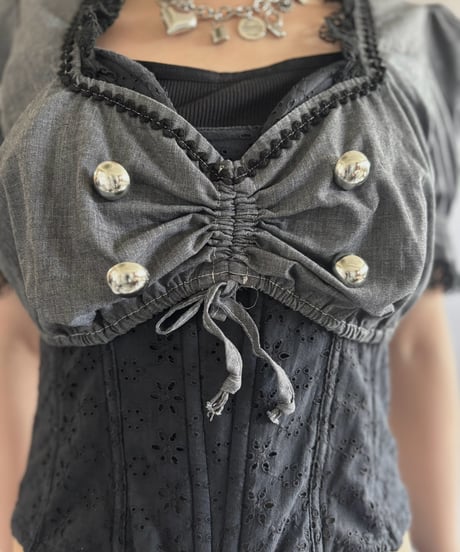 【Chinatsu Aoyama】 RE The Home Makers Blouse / 260820-001