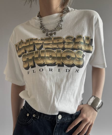 【USED】90's UNIVERSAL STUDIOS FLORIDA T-Shirt / 260801-005