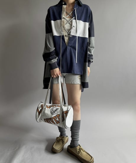 【RE;CIRCLE】 RE Sweat Boston Bag  /261015-030