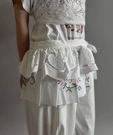 【Chinatsu Aoyama】 RE The Home Makers Wrap Skirt / 260716-035