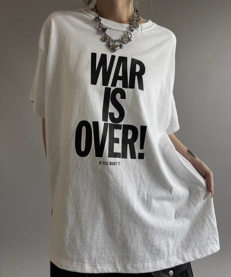 【USED】 WAR IS OVER T-Shirt / 260822-020
