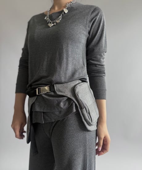 【RE;CIRCLE】 RE Suit Waist Belt Bag / 260917-009