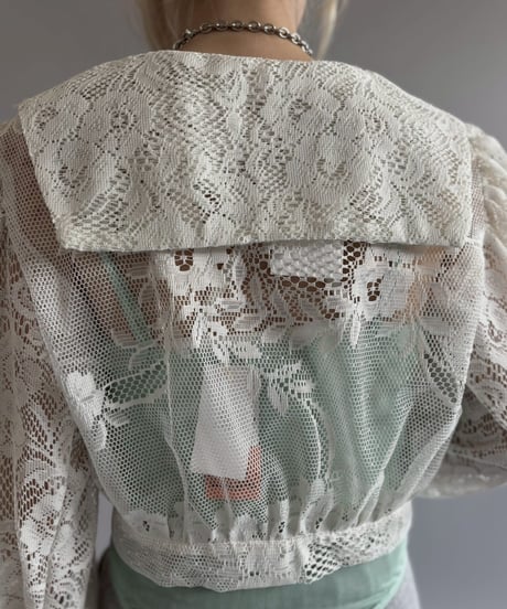 【RE;CIRCLE】RE Crochet  Blouse / 260709-002