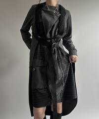 【USED】 Frocku-London Design Patchwork L/S Dress / 260919-003