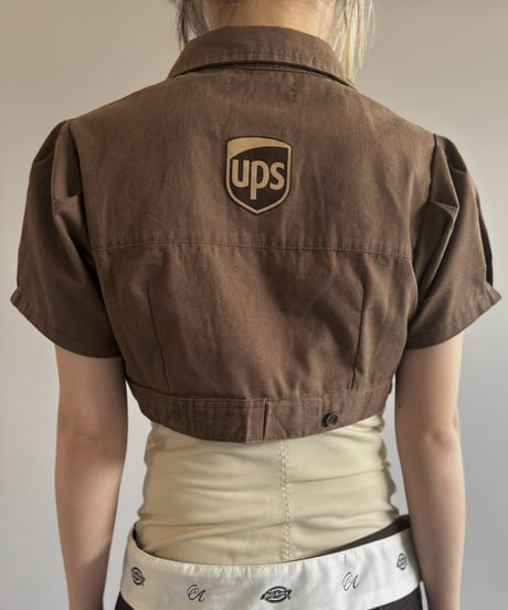 【Chinatsu Aoyama】 RE Makers Shirt Brown / 260813-026
