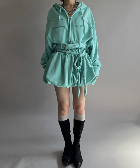 【Chinatsu Aoyama】 Studs Parka  /  2601022-015