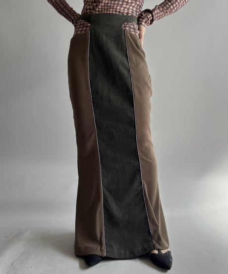 【USED】 Dead Stock DAWANG Design Skirt /261024-003