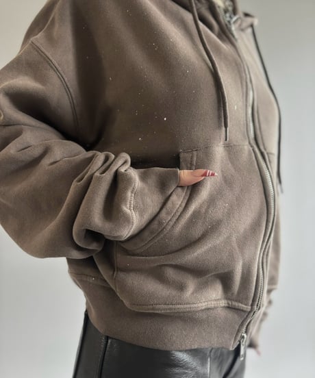 【RE;CIRCLE】 RE Zip Parka Short / 261008-008