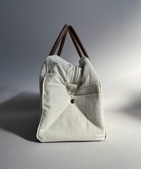 【RE;CIRCLE】 RE French Bedcover Boston Bag Plain  /261015-038