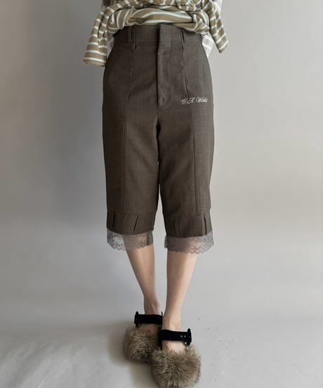 【Chinatsu Aoyama】 Suit Capri Pants  /  2601022-032