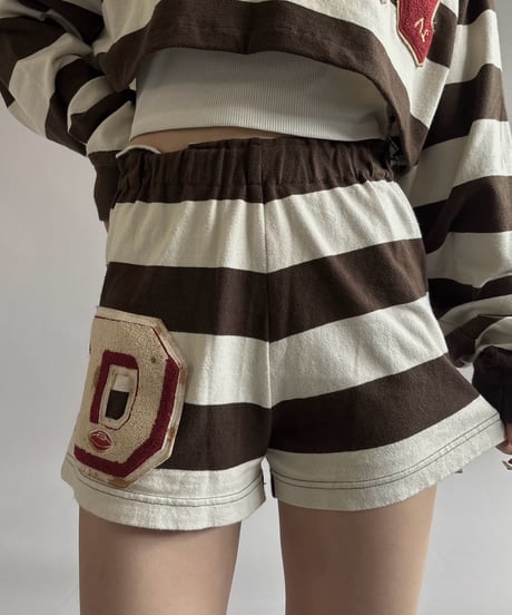 【RE;CIRCLE】 RE Cropped Rugger Shirt Set-Up  /261026-026