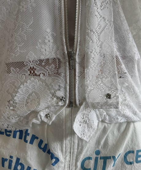 【RE;CIRCLE】RE Lace Hooded Jacket / 260824-013