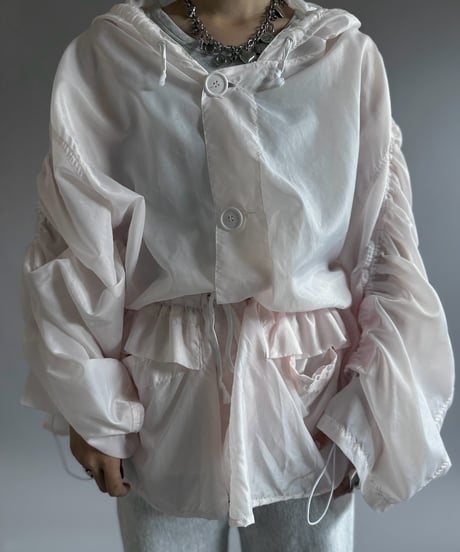 【RE;CIRCLE】RE Snow Parka Jacket Dyed Light Pink / 260914-013
