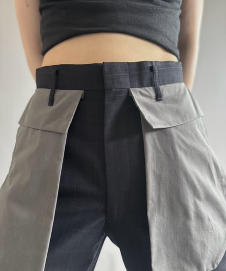 【RE;CIRCLE】 Re Slacks Pocket Shorts /  260727-001