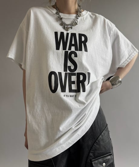 【USED】 WAR IS OVER T-Shirt / 260822-020