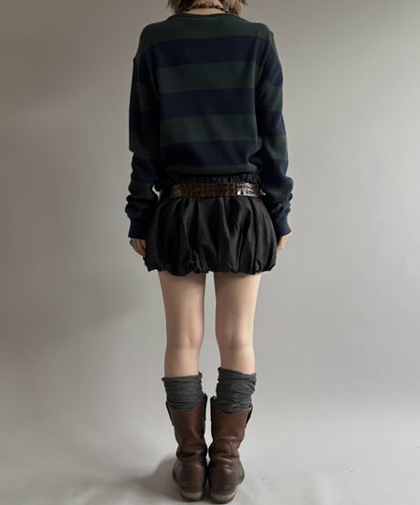 【USED】 GAP Striped Thermal L/S Tee / 261003-012