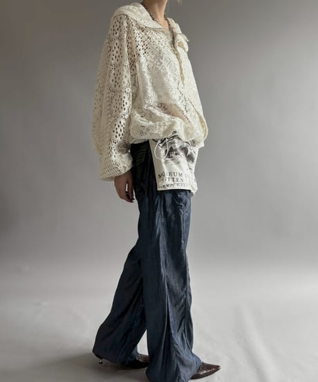【RE;CIRCLE】RE Crochet  Hooded Blouson / 260709-015