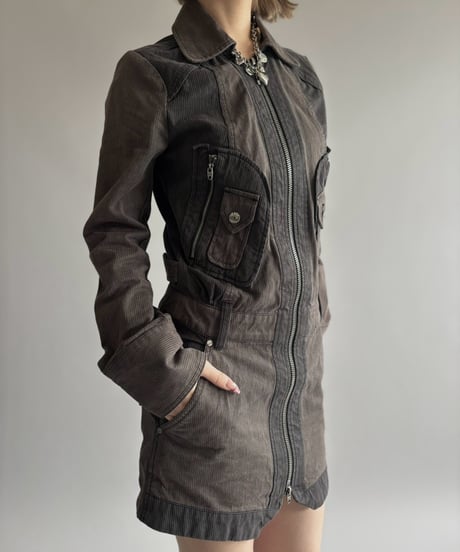 【USED】 DIESEL Design Zip-Up Jacket / 261010-001