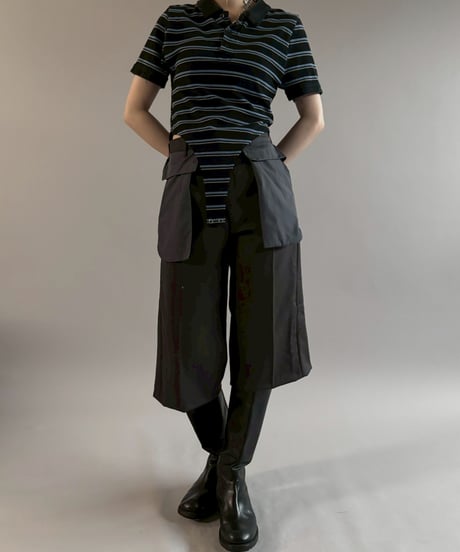 【RE;CIRCLE】RE Leotard Polo Shirt / 260713-018