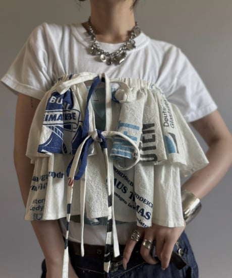 【RE;CIRCLE】  RE Eco Bag Wrap Skirt / 260810-014