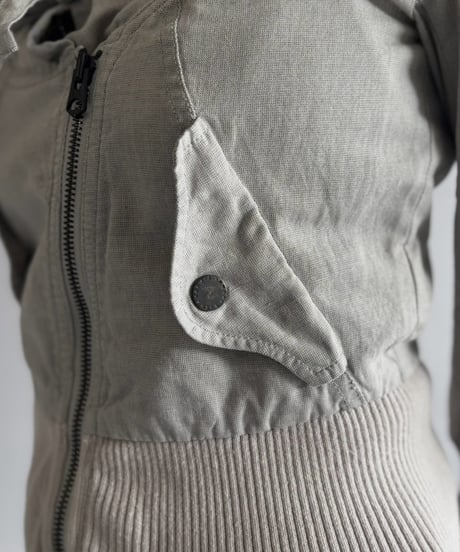 【USED】 ARMANI EXCHANGE Cotton  Linen  Blouson   / 261010-011