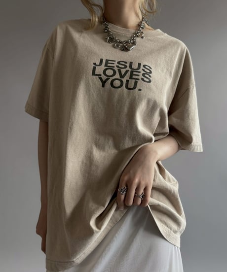 【USED】 JESOS LOVES YOU T-Shirt/ 260711-006